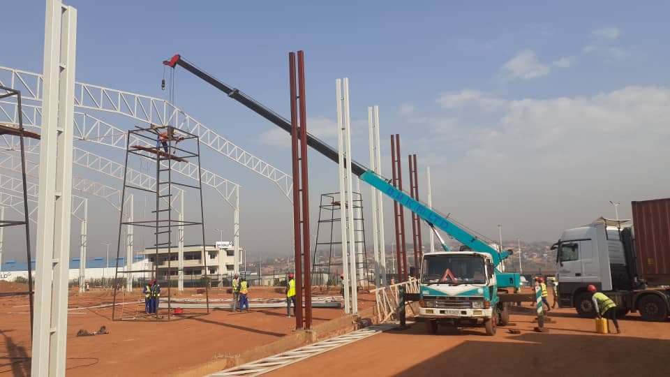 Placeholder aerial view representing CEMS LTD construction work in Kigali